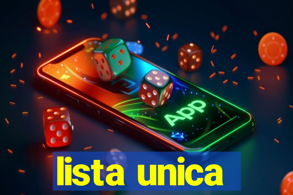 lista unica