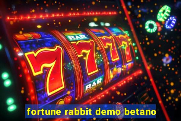 fortune rabbit demo betano