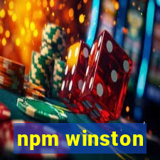 npm winston