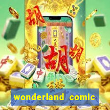 wonderland comic studio alphabet