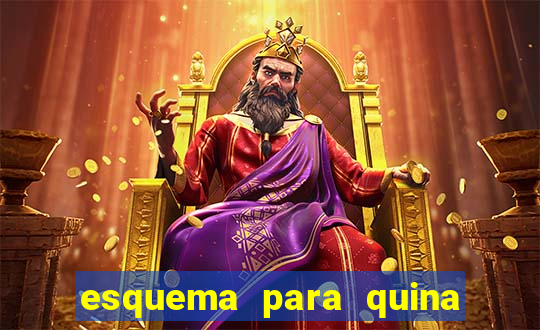 esquema para quina com 20 dezenas