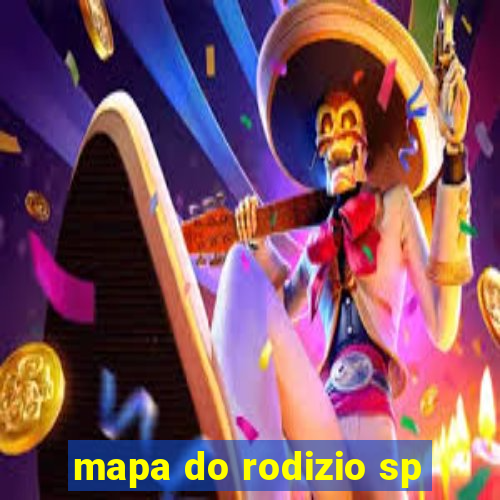 mapa do rodizio sp