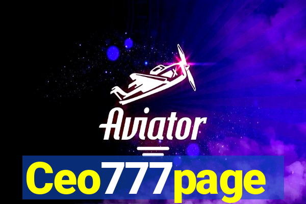 Ceo777page